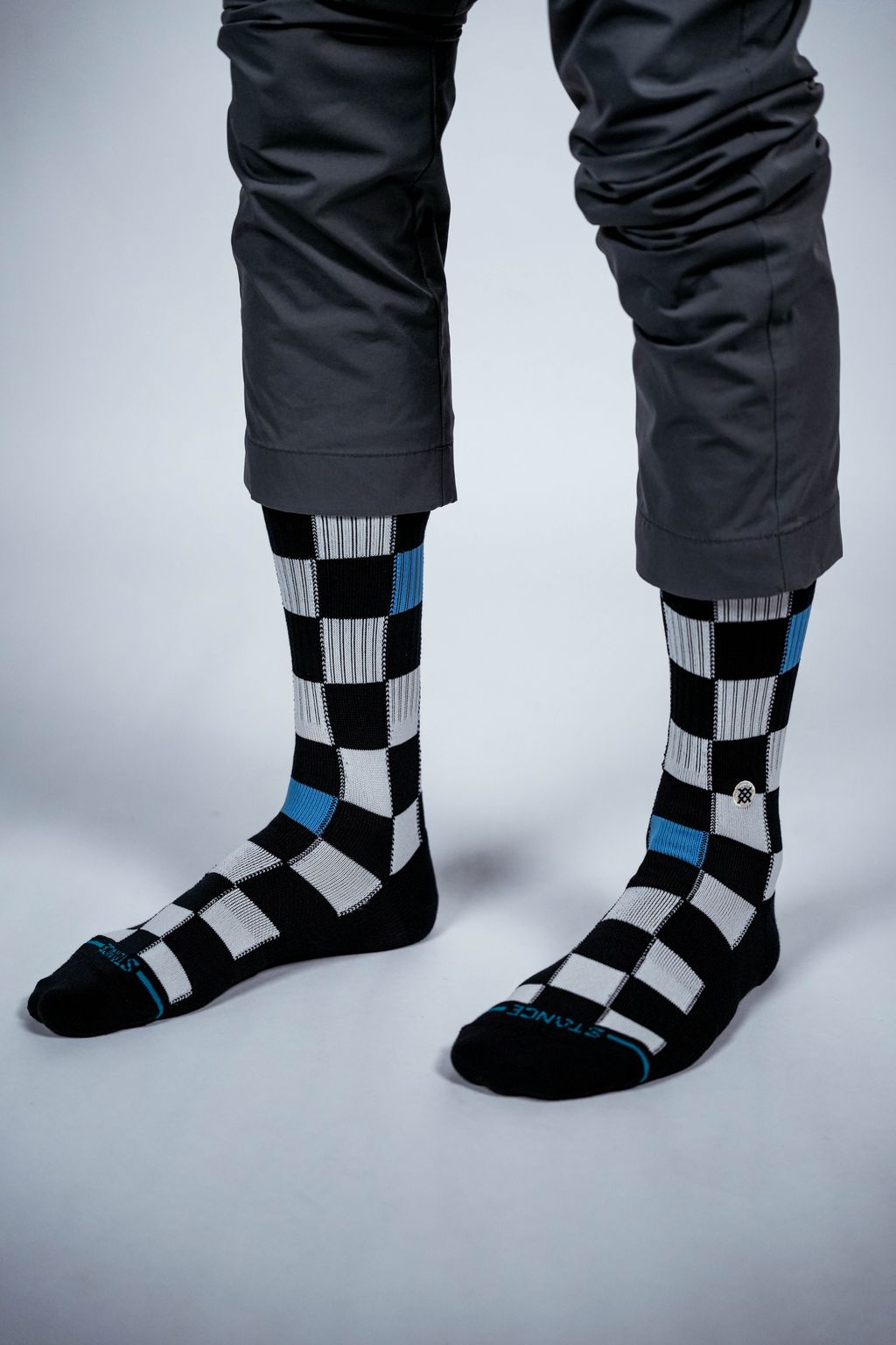 Chief Checkered Crew Socks