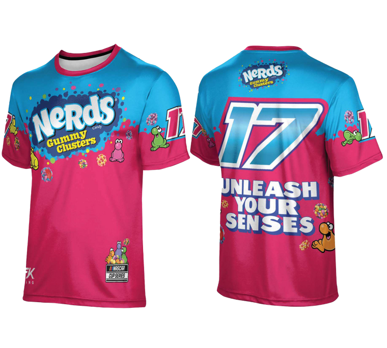 Chris Buescher Nerds Gummy Clusters Crew Tee Pre-order