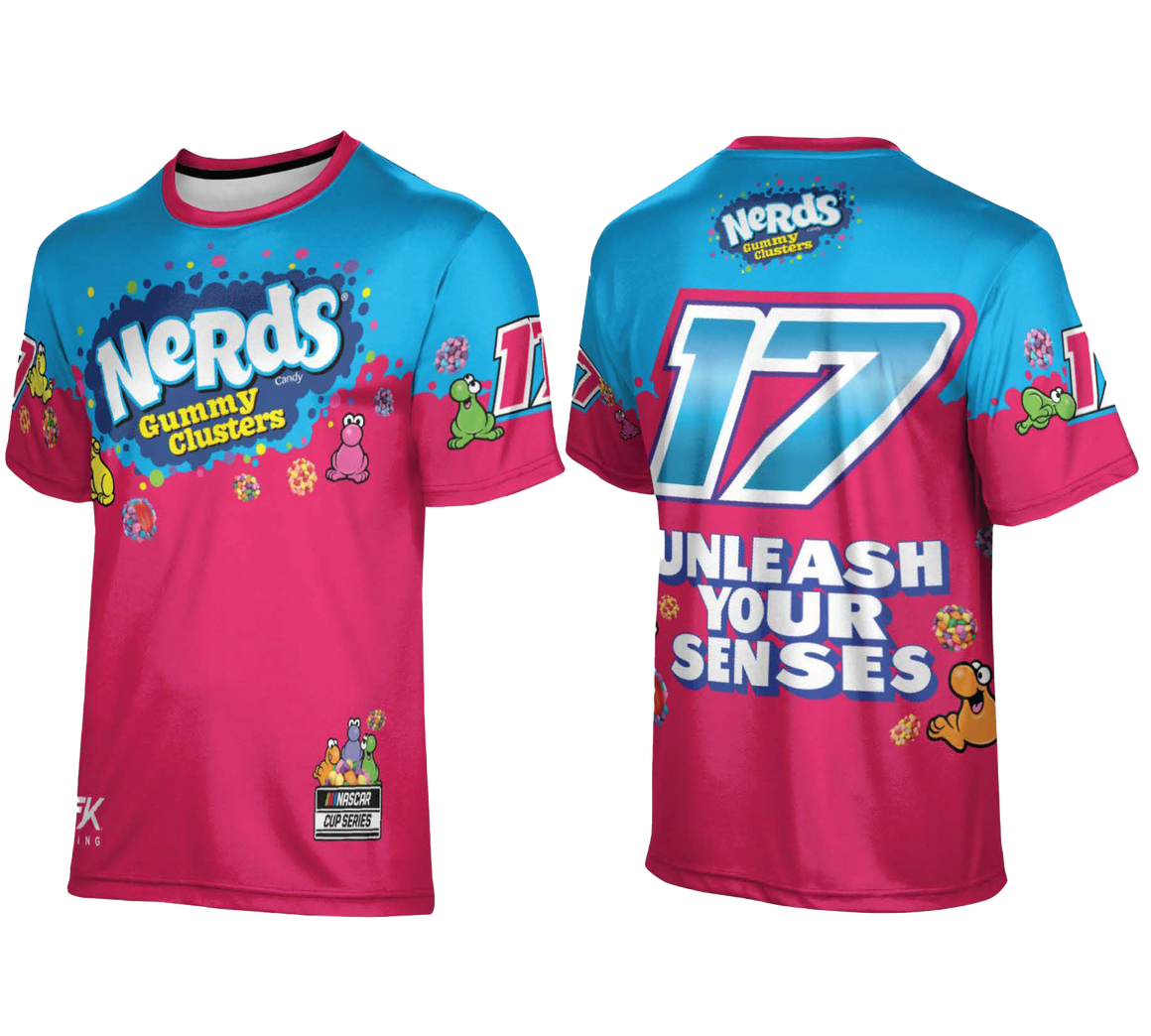 Chris Buescher Nerds Gummy Clusters Crew Tee Pre-order