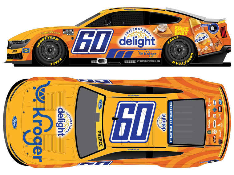 Ryan Preece 2026 Kroger/International Delight Pumpkin Spice #60 1:24 Diecast Pre-order