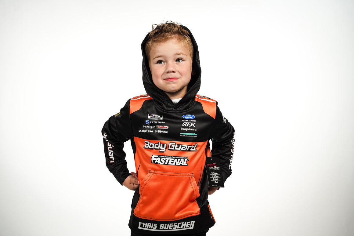 Chris Buescher Body Guard Crew Youth Hoodie