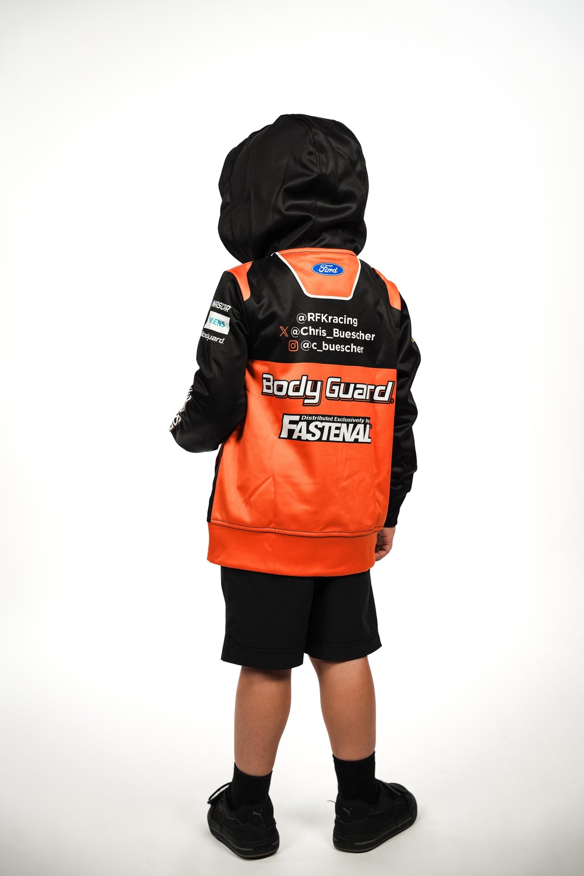 Chris Buescher Body Guard Crew Youth Hoodie
