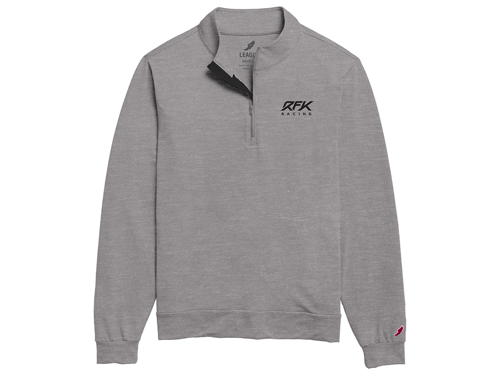 RFK Racing All Day Frost Grey 1/4 Zip