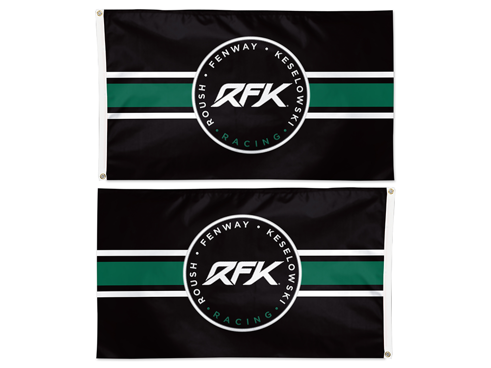 RFK Racing Team Applique Flag