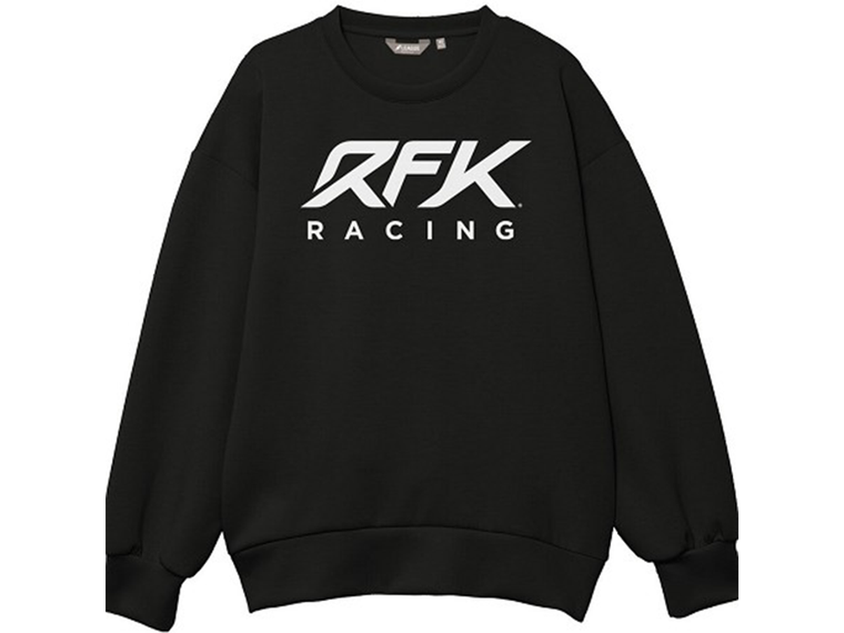 RFK Racing Ladies Black Crew Sweatshirt