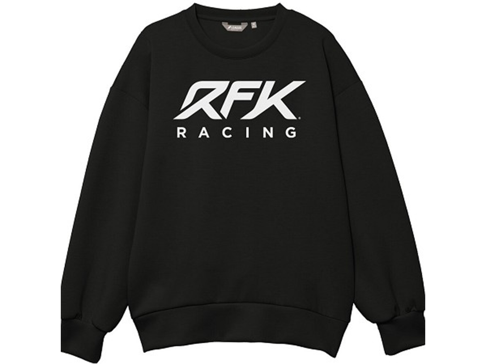 RFK Racing Ladies Black Crew Sweatshirt