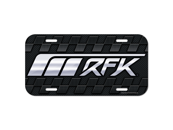 RFK Racing License Plate