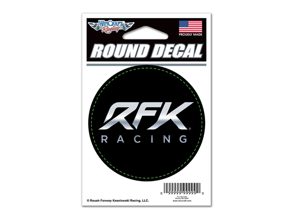 RFK Racing Round Decal