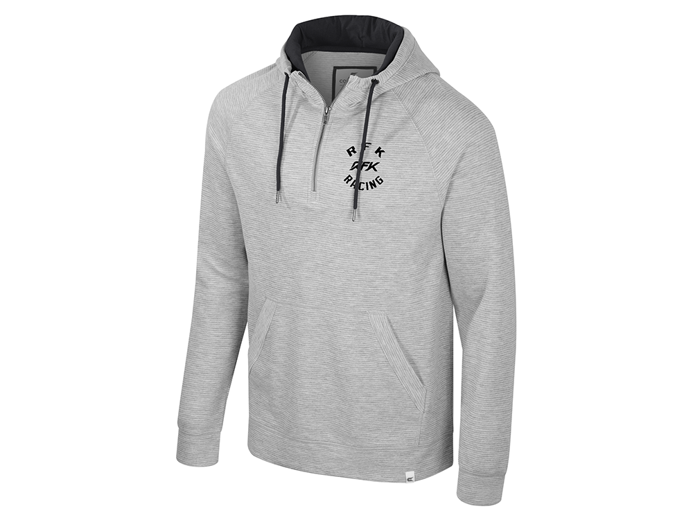 RFK Racing Gray 1/4 Zip Hoodie