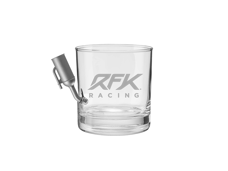RFK Racing Gas Can Rocks Glass