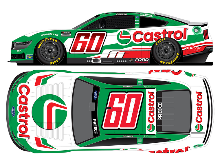 Ryan Preece 2025 Castrol #60 1:24 Diecast