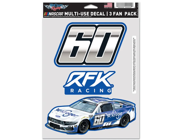 Ryan Preece 2026 Kroger 3-Pack Decal