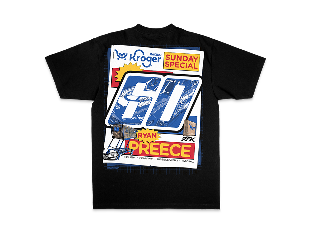 Ryan Preece 2025 Kroger Sunday Special T-Shirt