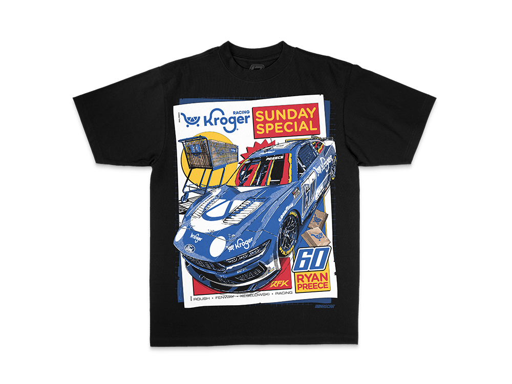 Ryan Preece 2025 Kroger Sunday Special T-Shirt