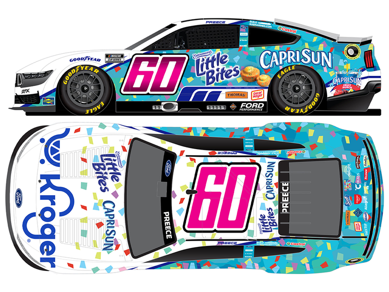 Ryan Preece 2025 Kroger / Little Bites / Capri Sun #60 1:64 Diecast