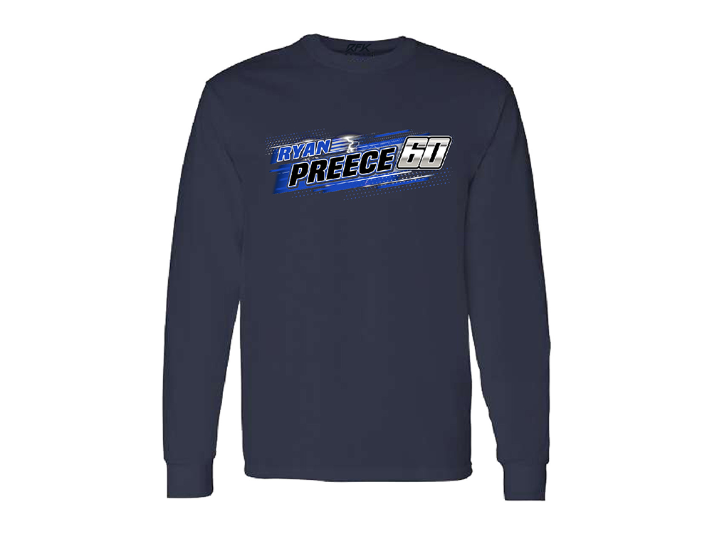 Ryan Preece Name & Number Long Sleeve T-Shirt