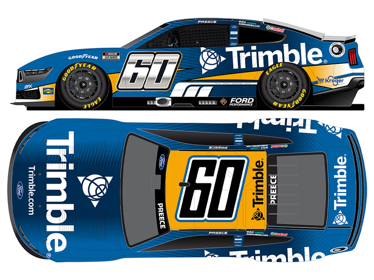 Ryan Preece 2026 Trimble #60 1:24 Diecast