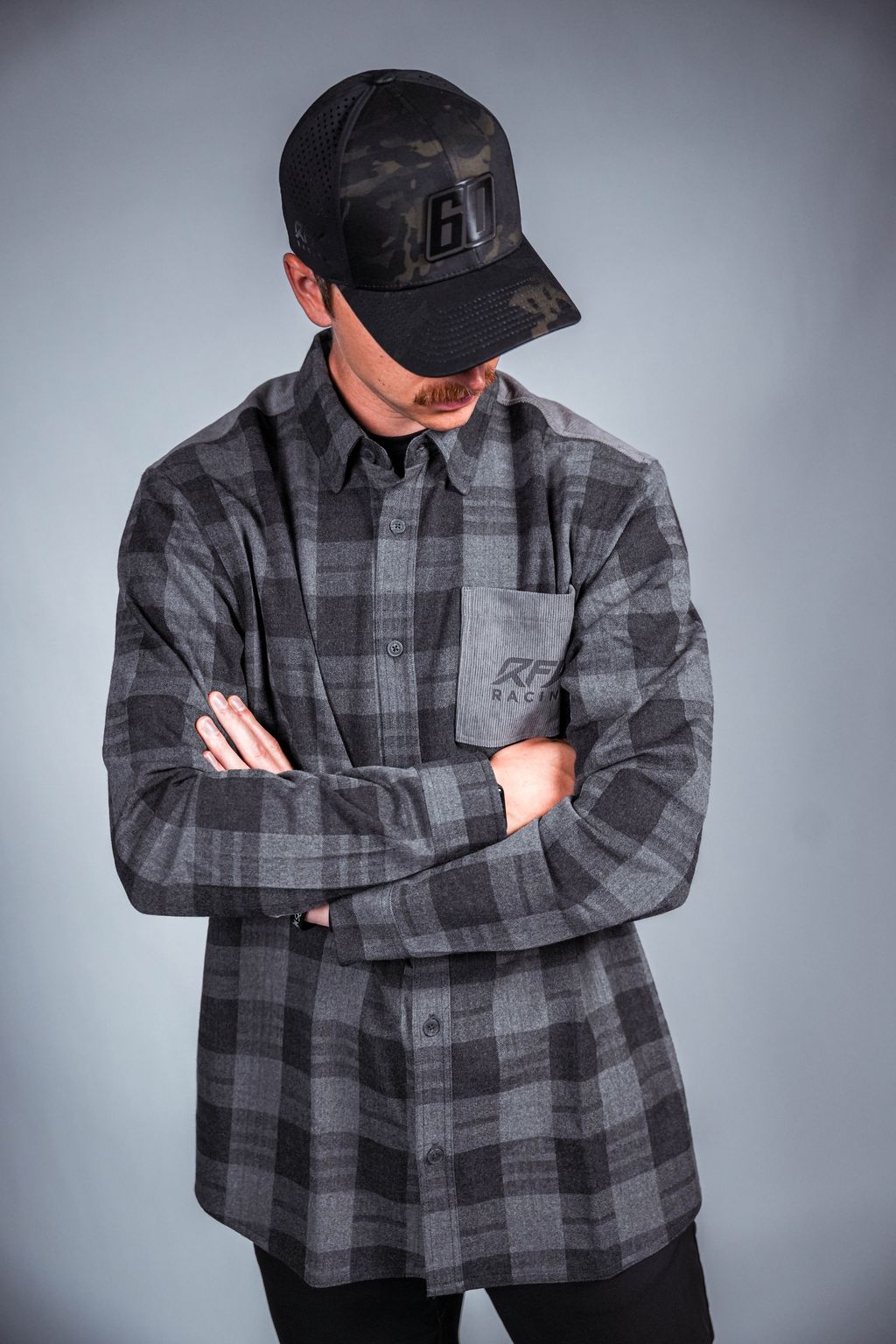 RFK Racing Branded Bills Long Sleeve Flannel