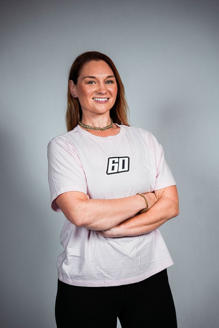 No. 60 Ladies Pink Tee