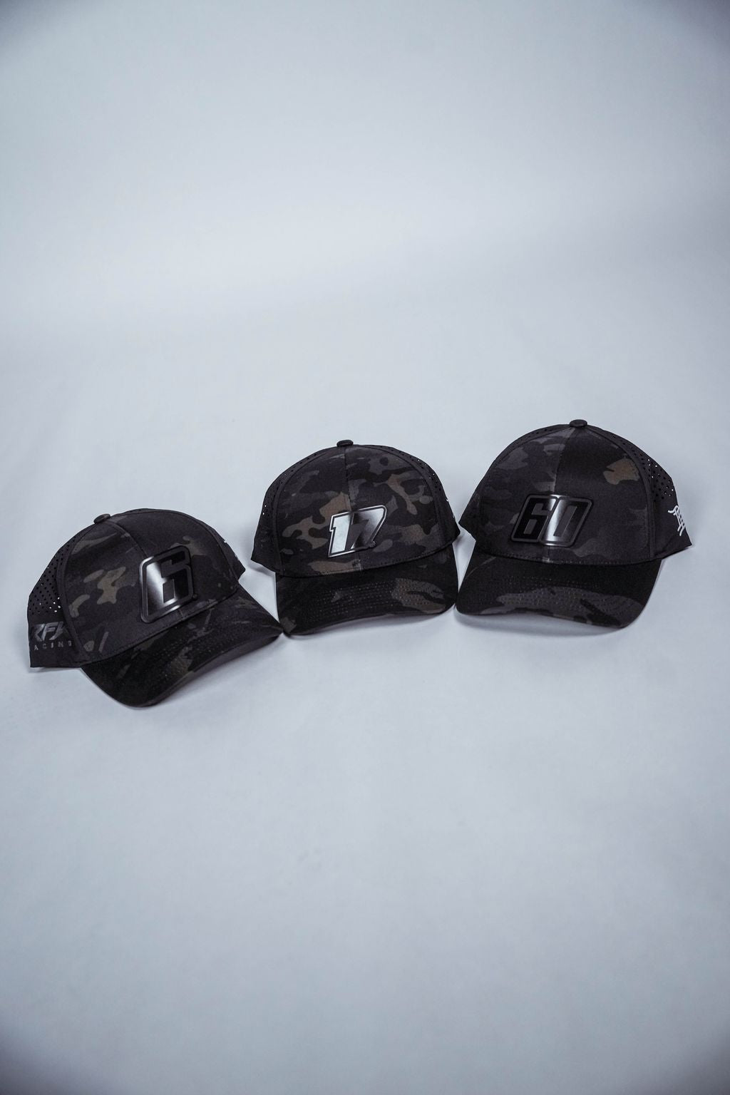 No. 60 Branded Bills Bare Curved Performance Multicam Hat