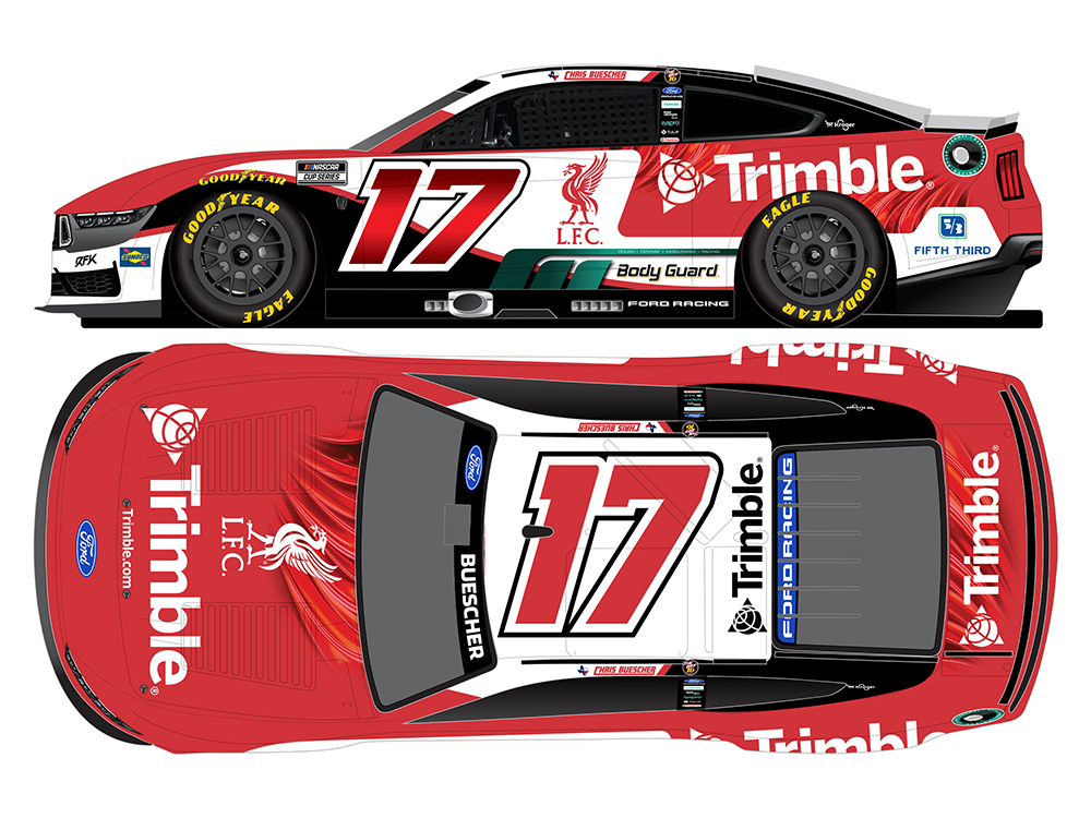 Chris Buescher 2026 Trimble x LFC #17 1:64 Diecast