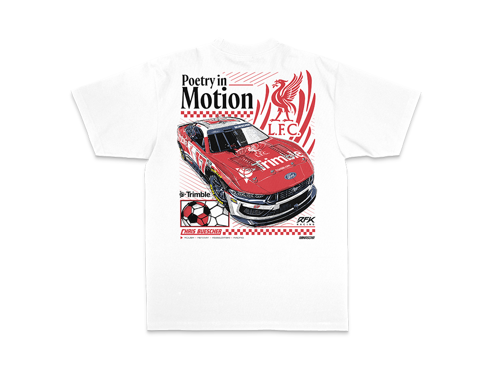 Chris Buescher 2026 Trimble x LFC T-Shirt
