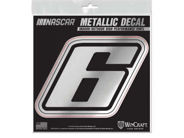 Brad Keselowski Metallic Decal