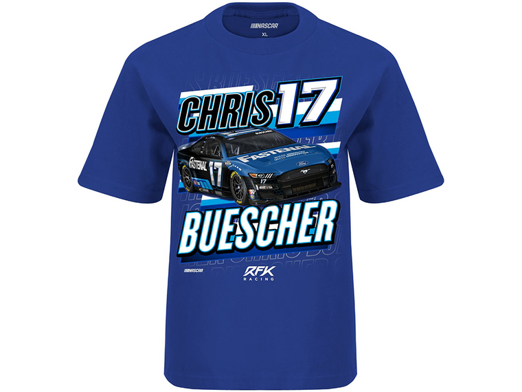 Chris Buescher Fastenal Youth T-Shirt