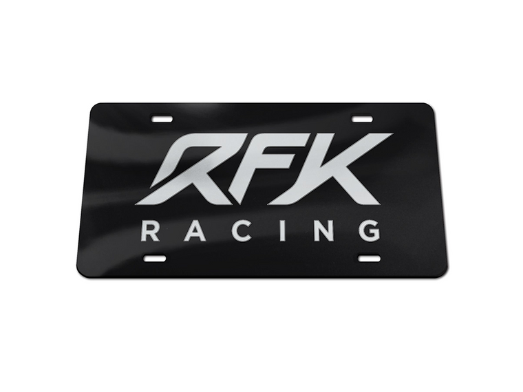 RFK Racing License Plate Inlaid
