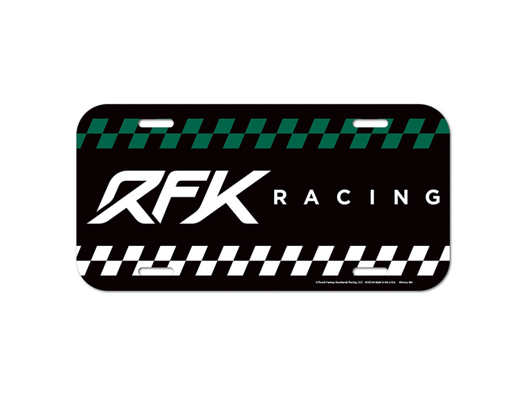 RFK Racing License Plate